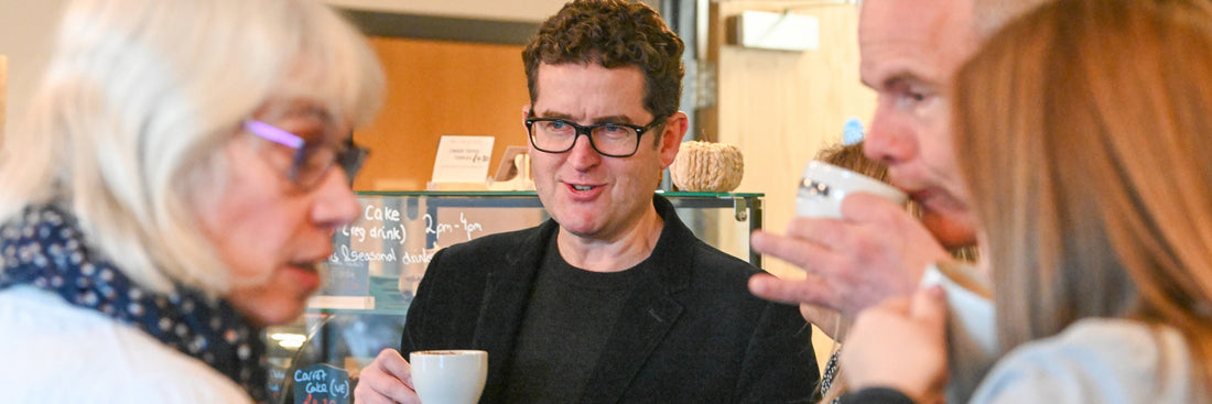 Fairtrade CEO visits Owens Coffee