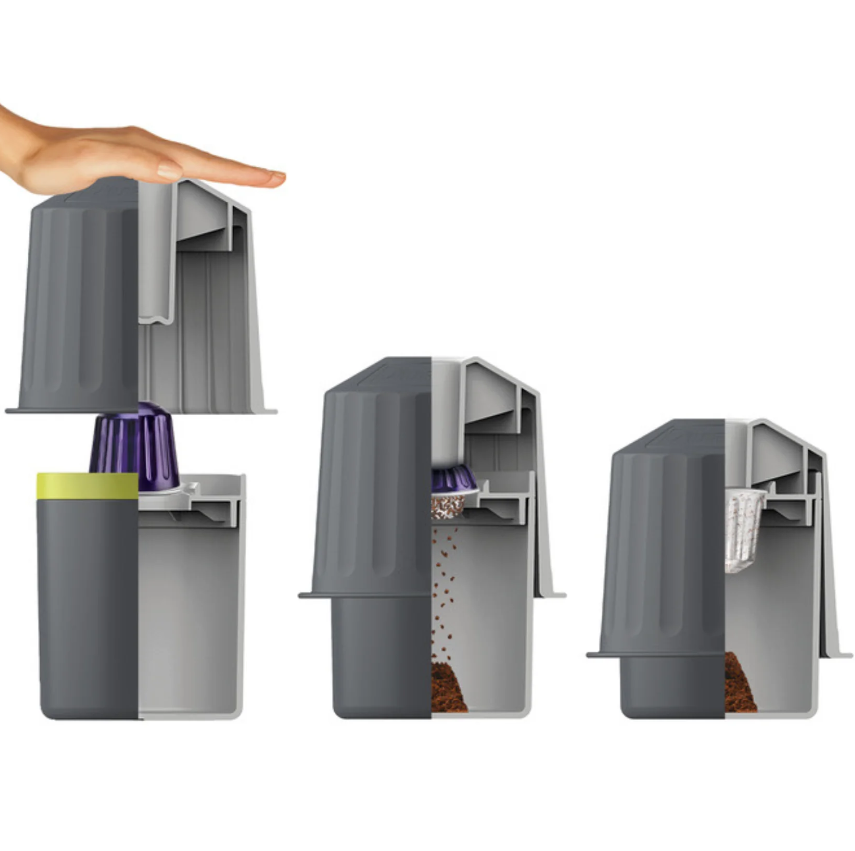 Dualit Ecopress makes recycling coffee pods easy