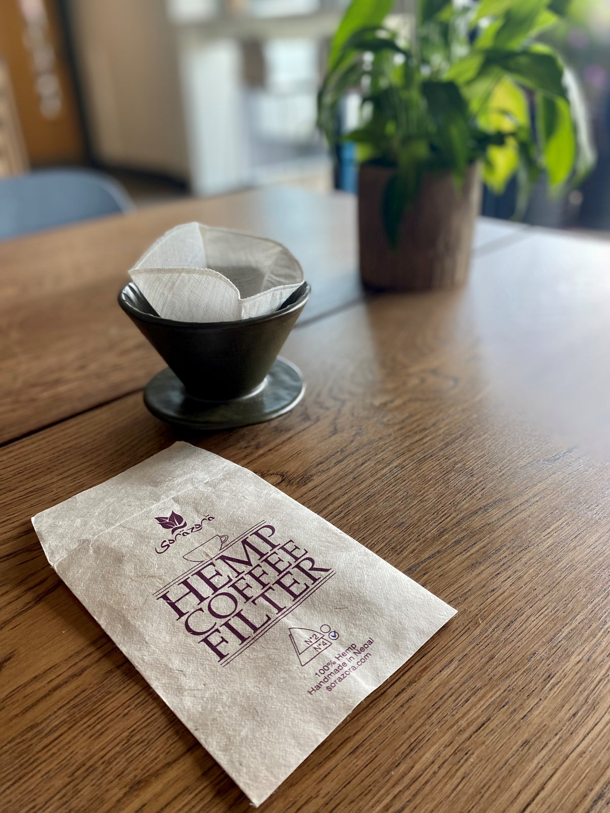 Hemp Reusable Coffee Filter