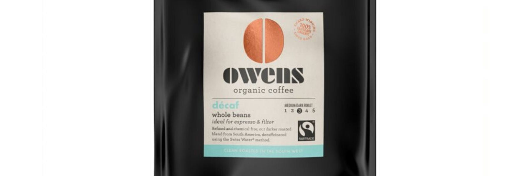 Organic decaf coffee beans