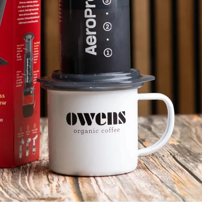 Owens Enamel Mug