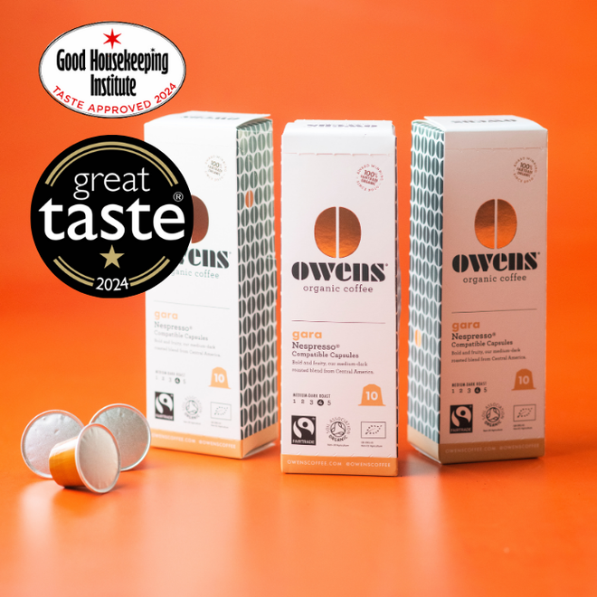 Organic Nespresso Compatible Pods Owens Organic Coffee Roasters