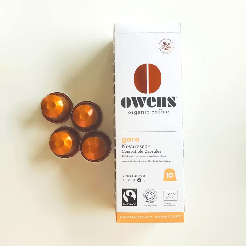 Organic Nespresso® Compatible Pods