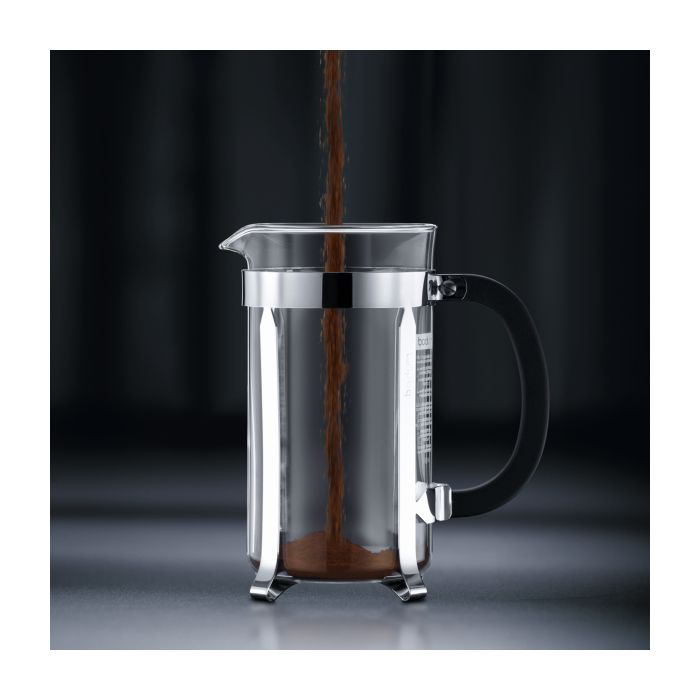 Bodum Chambord Coffee Maker - 3/ 8 Cup - Glass &amp; Mirror Finish