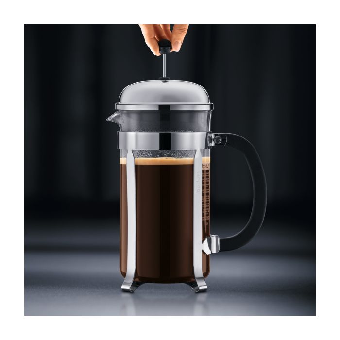 Bodum Chambord Coffee Maker - 3/ 8 Cup - Glass &amp; Mirror Finish