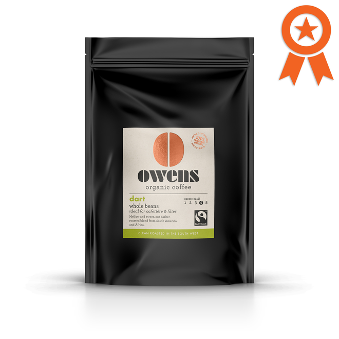 Dart - Organic & Fairtrade Blend (S. America & Ethiopia)