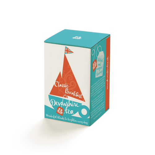 Devonshire Tea Classic Breakfast Tea Envelopes Retail pack of 20 envelopes
