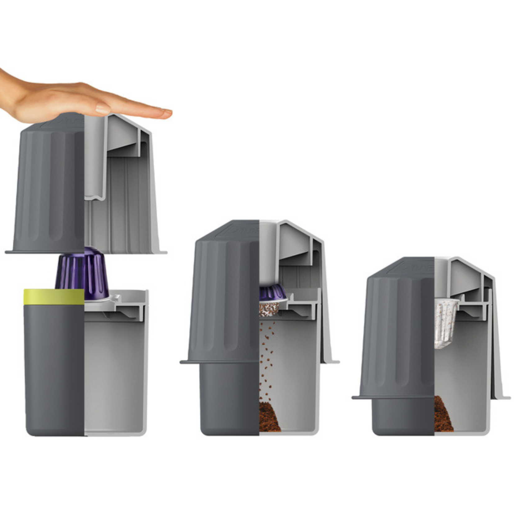 EcoPress Aluminium Coffee Pod Recycling Tool