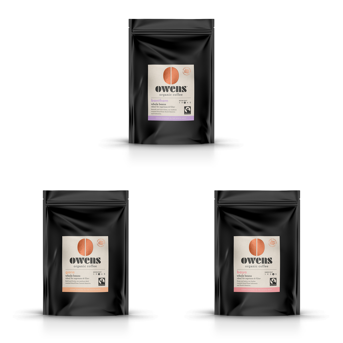 Owens Organic Coffee Discovery Pack
