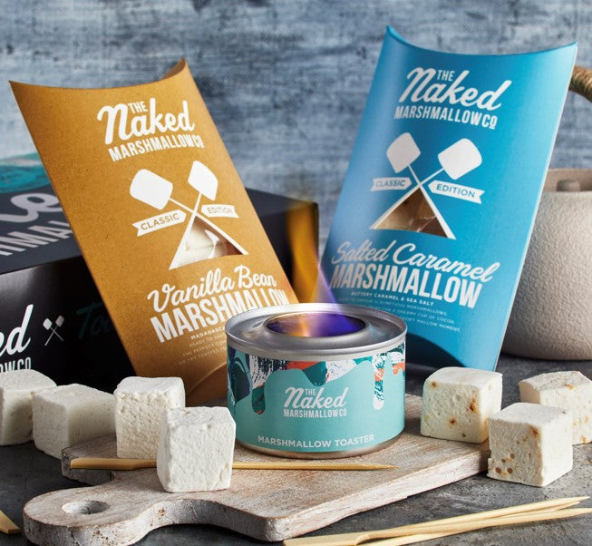 The Naked Marshmallow Co - Classic Edition Gourmet Marshmallow Toasting Gift Set