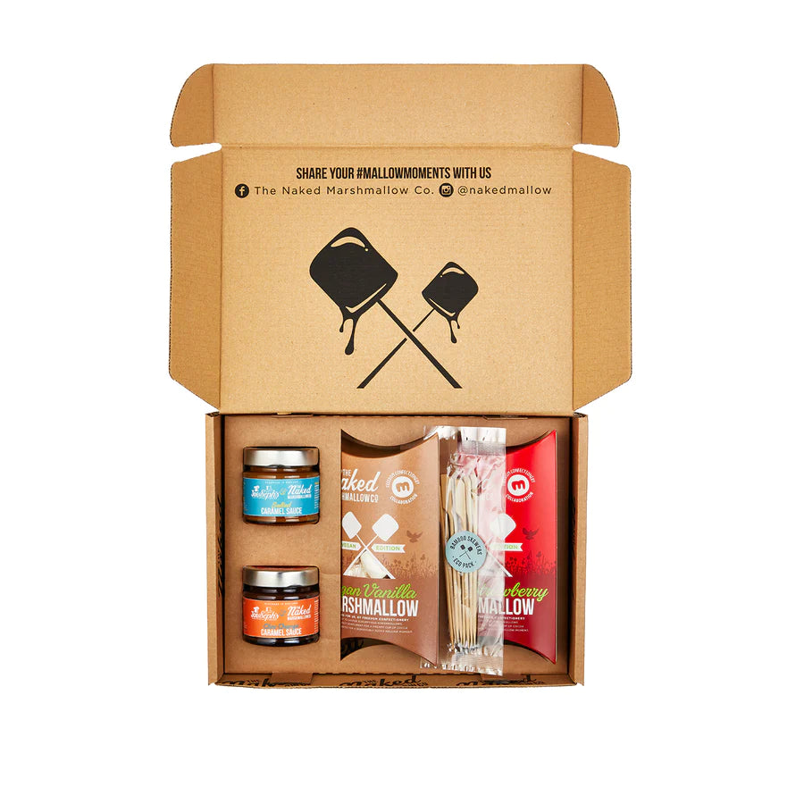 The Naked Marshmallow Co -Marshmallow &amp; Dipping Gift Set